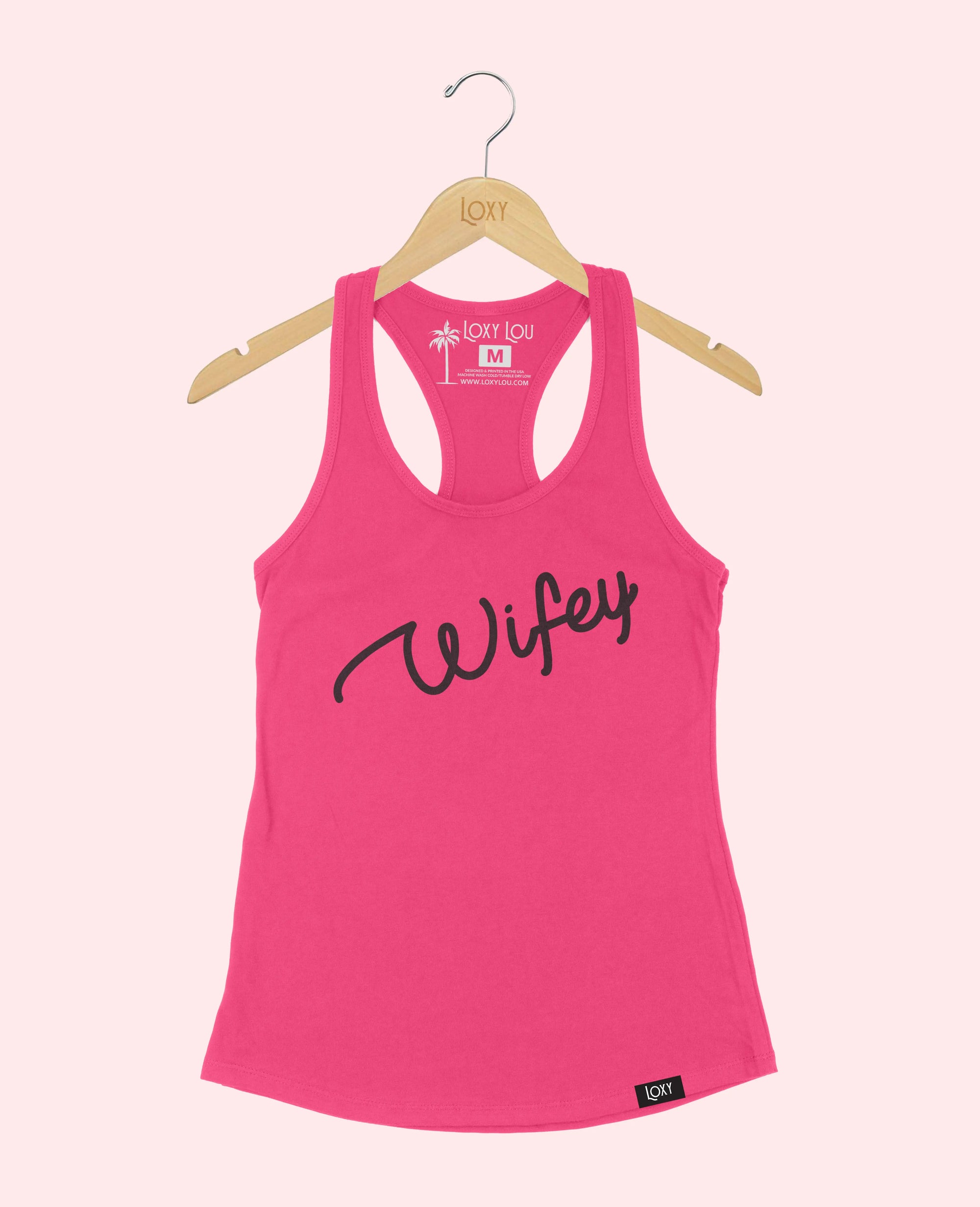 Pink Tank Top 1533 wifey.webp