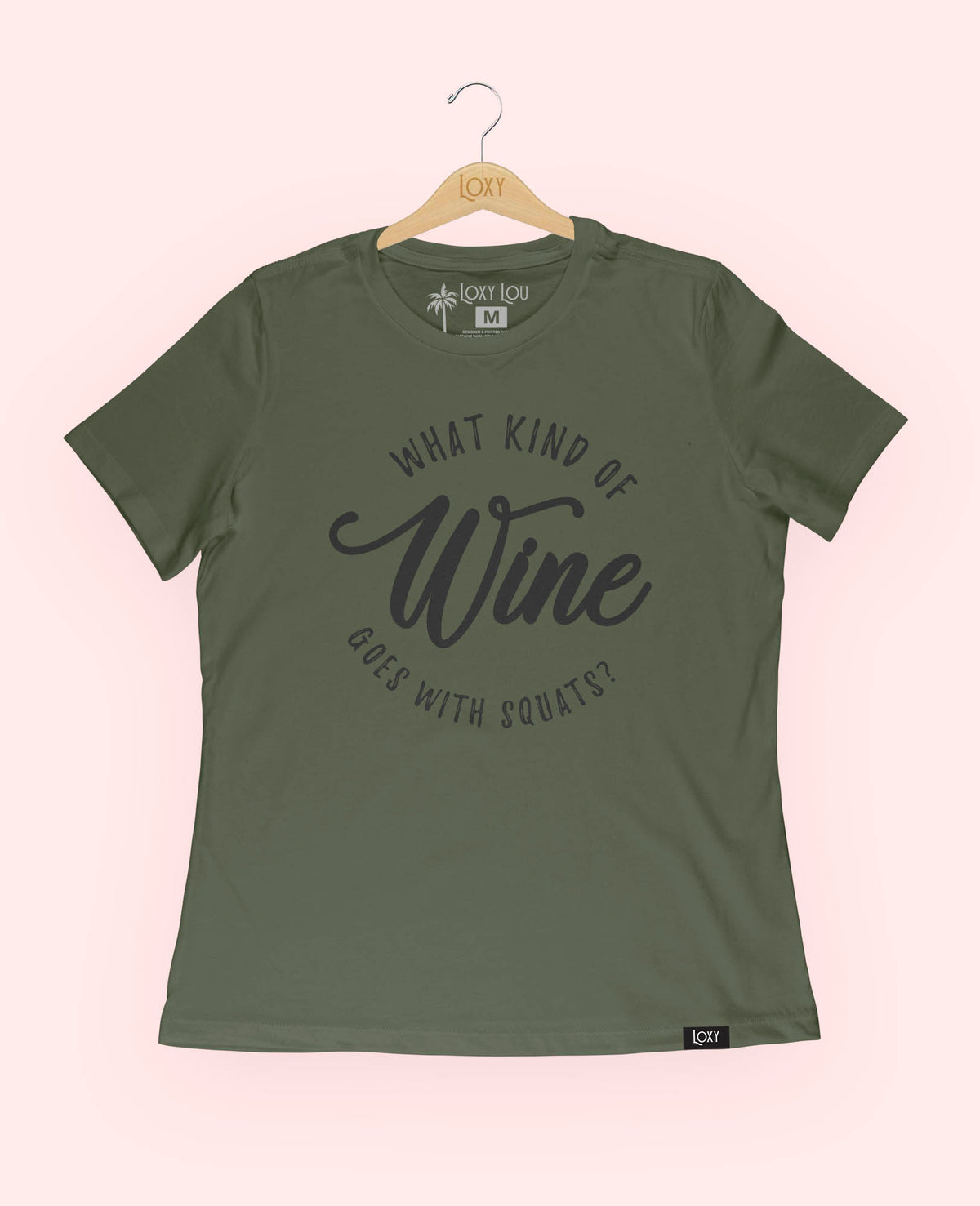 Military Green Tee 6400 whatkindofwine-2.jpg