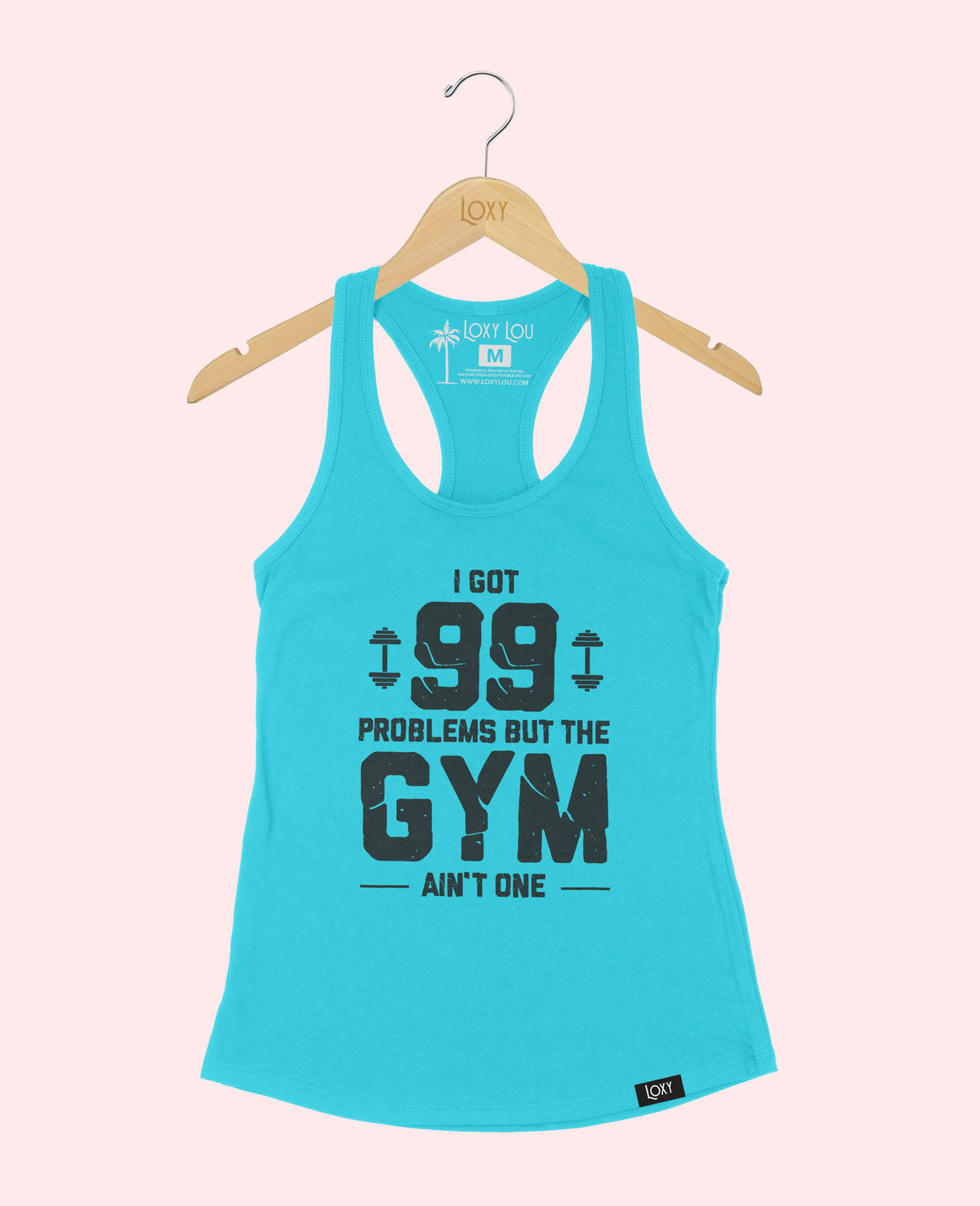 Teal Tank Top 1533 99problems-2.webp