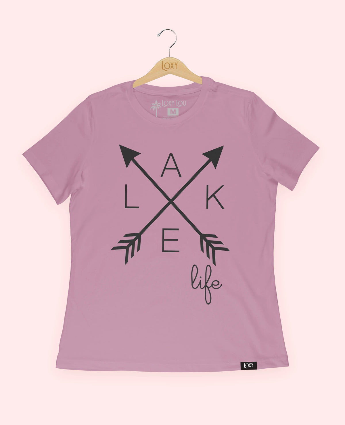 Orchid Tee 6400 Lake Life - Black.webp