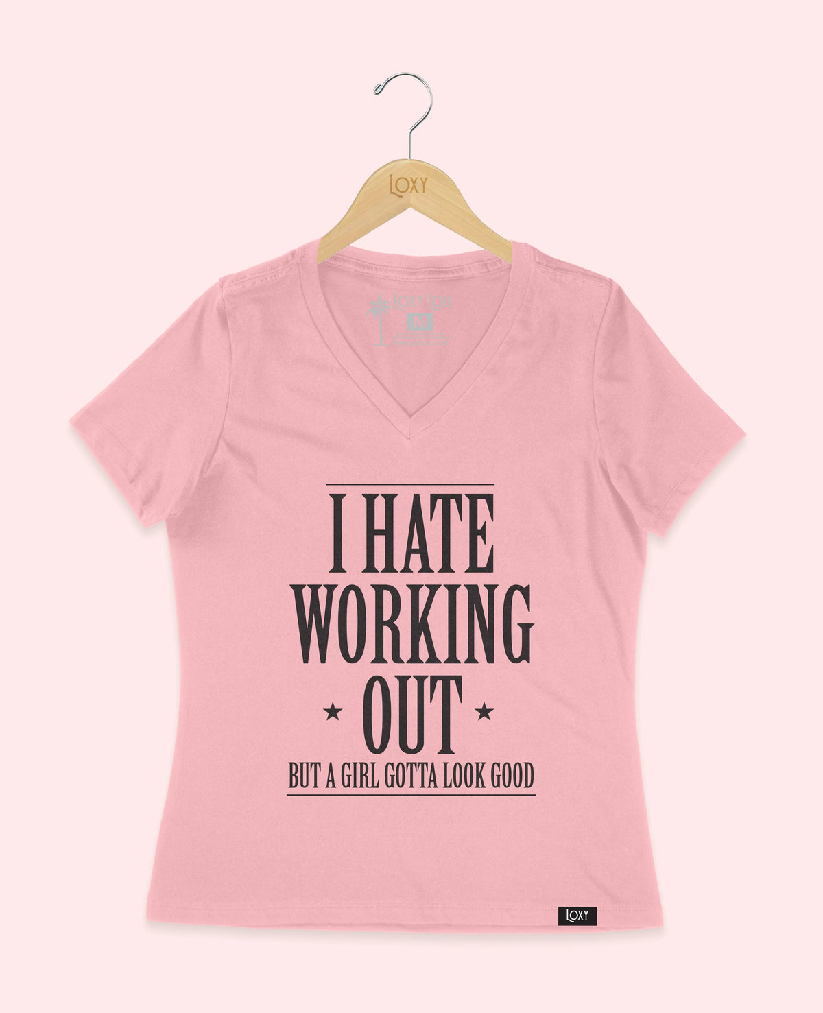 Pink V-neck 6405 ihateworkingout1w.webp