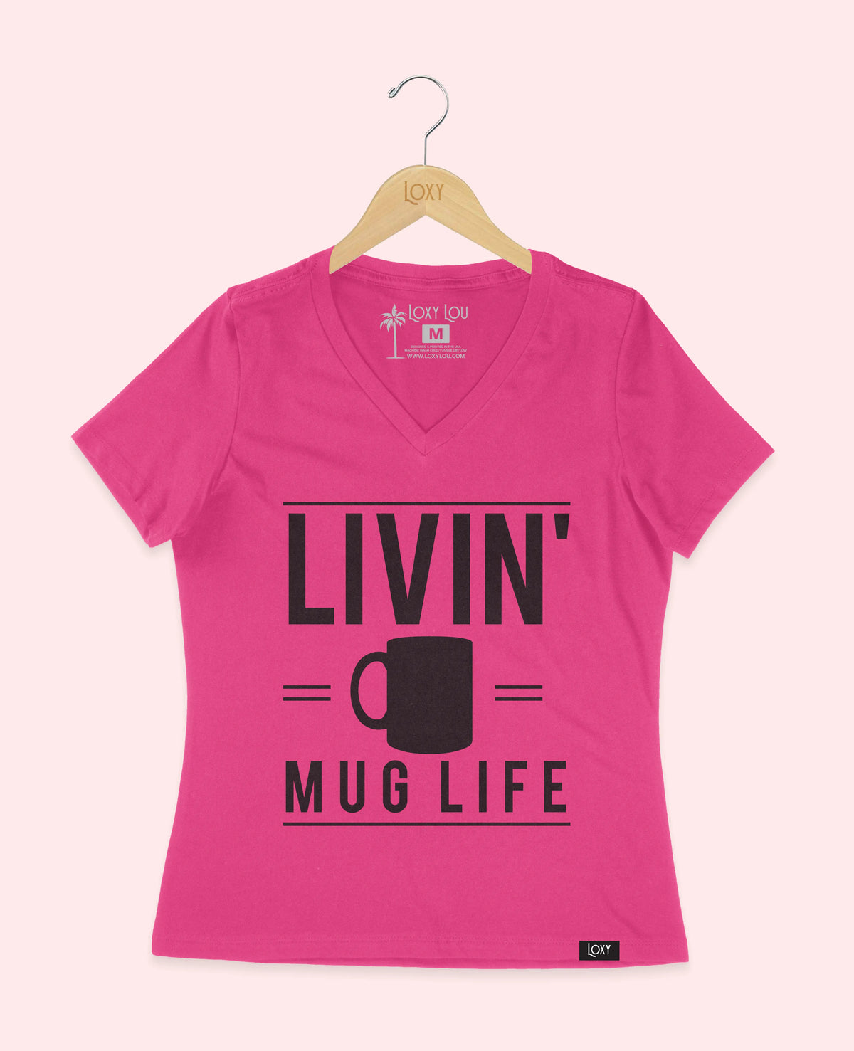 Berry V-neck 6405 livinmuglife1w.webp