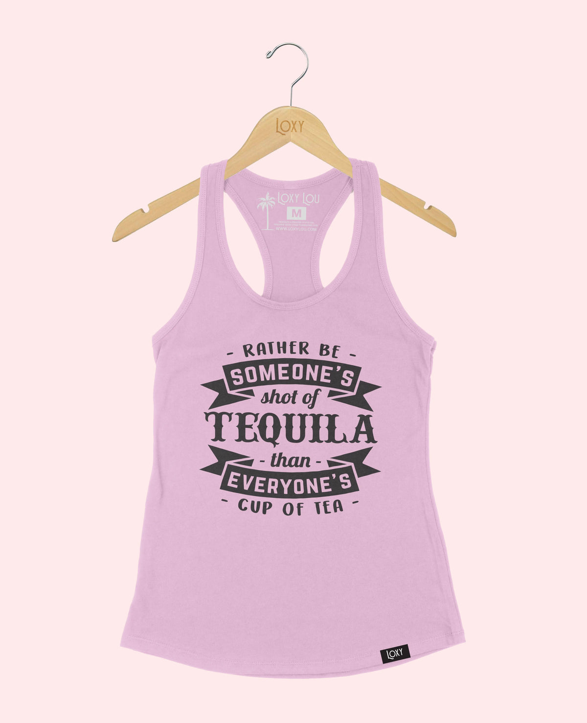 Lavender Tank Top 1533 Rather be someones shot of tequila blk.webp