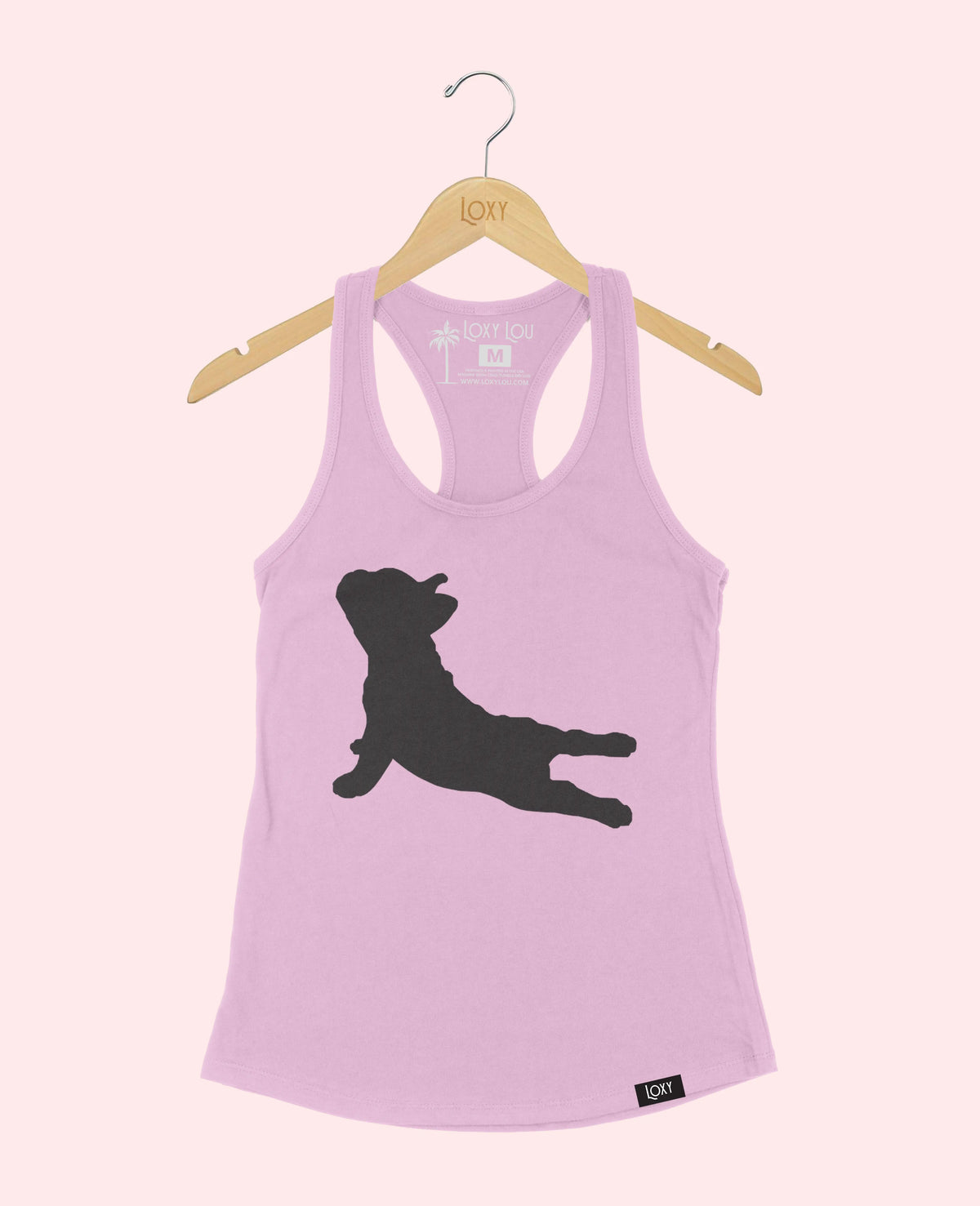 Lavender Tank Top 1533 frenchieyoga1bk.webp