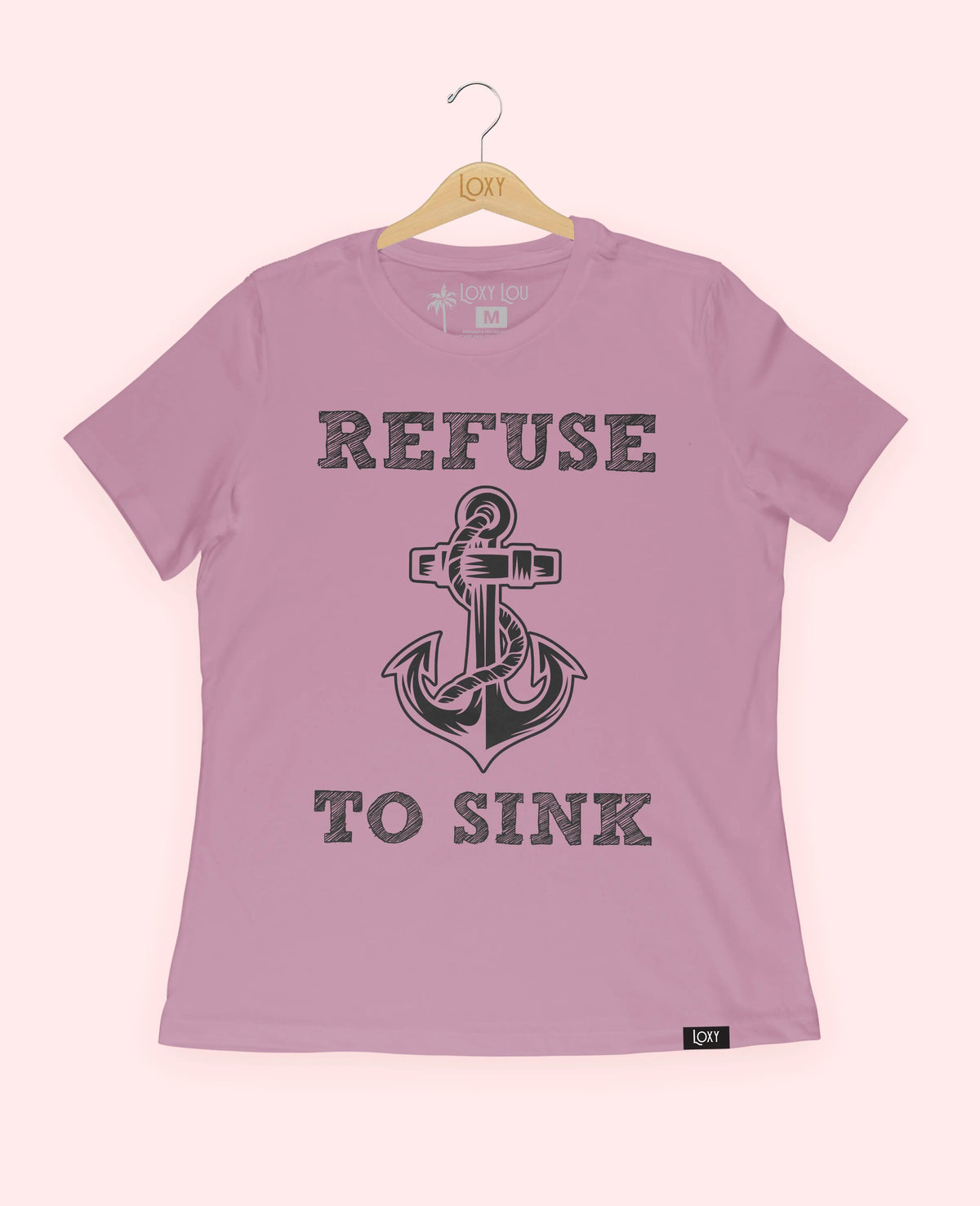 Orchid Tee 6400 Refuse to Sink Black.webp