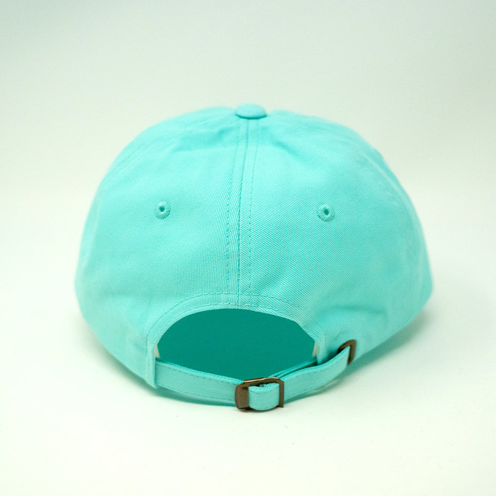 Loxy Lou Script Dad Hat - Tahiti Blue